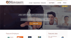 Desktop Screenshot of jobs.imdiversity.com